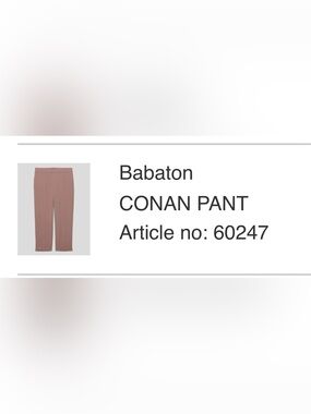 Babaton Conan Pant in Dusty Mauve